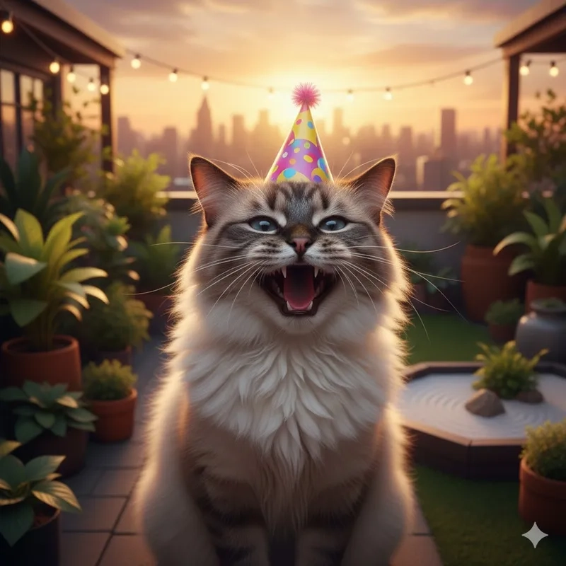 Gặp ngay meme mèo cười cute khiến tim tan chảy