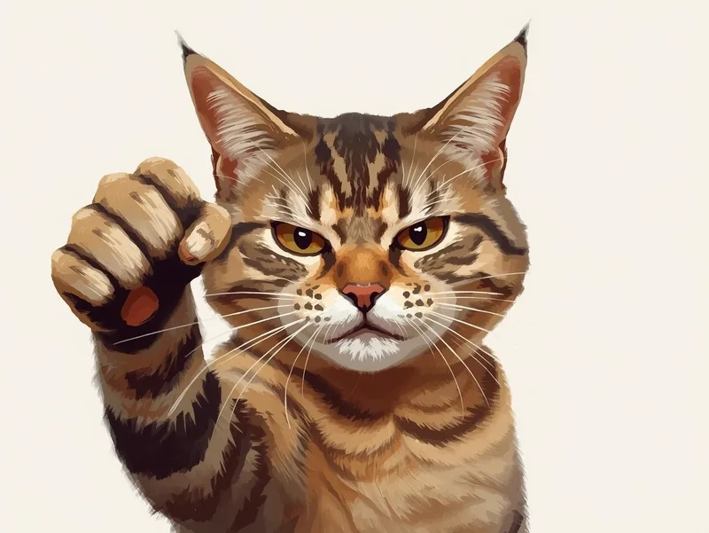 Bộ sưu tập hình ảnh meme mèo đấm siêu vui