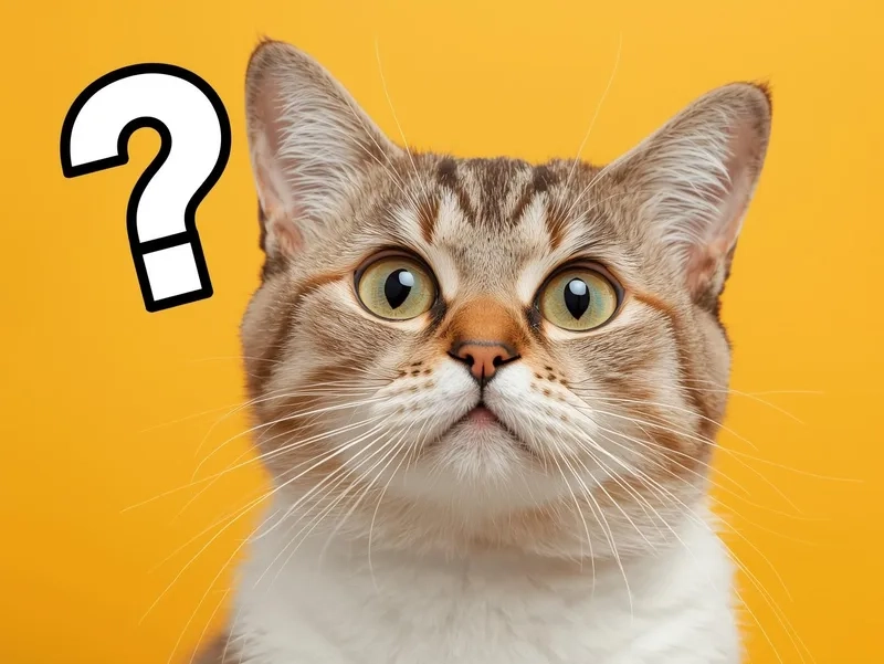 Ngắm xinh xắn với hình meme mèo hỏi chấm