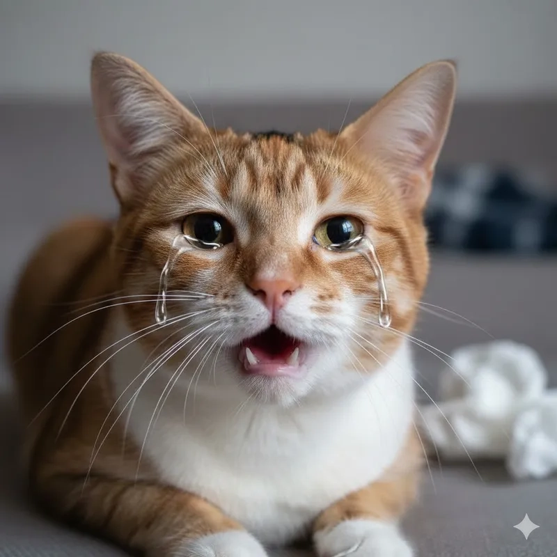 Thay avatar mới với avatar mèo khóc meme siêu cute