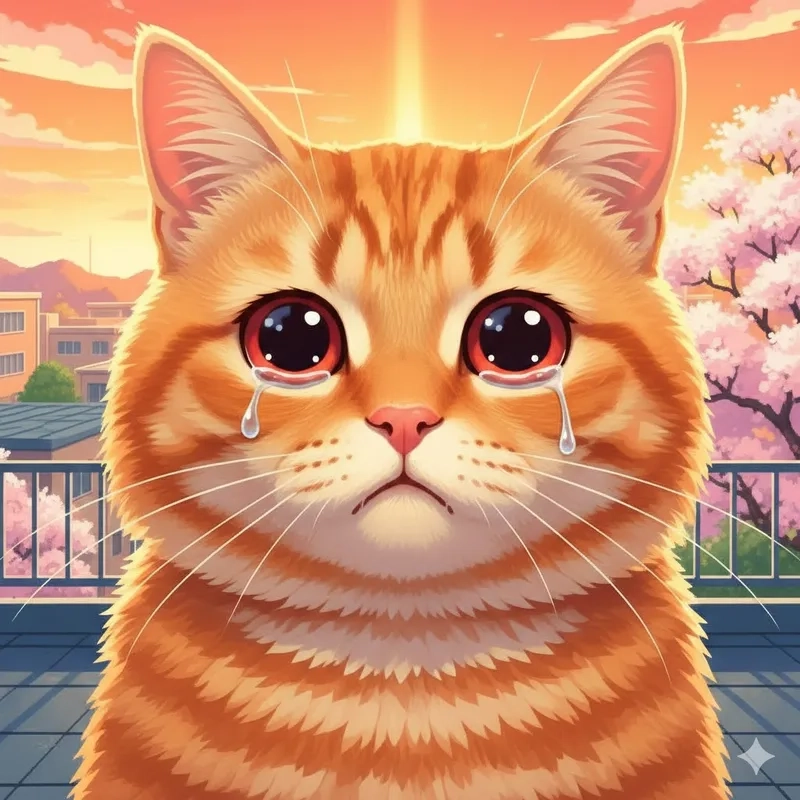 Bộ sưu tập hình meme con mèo khóc khiến bạn cười