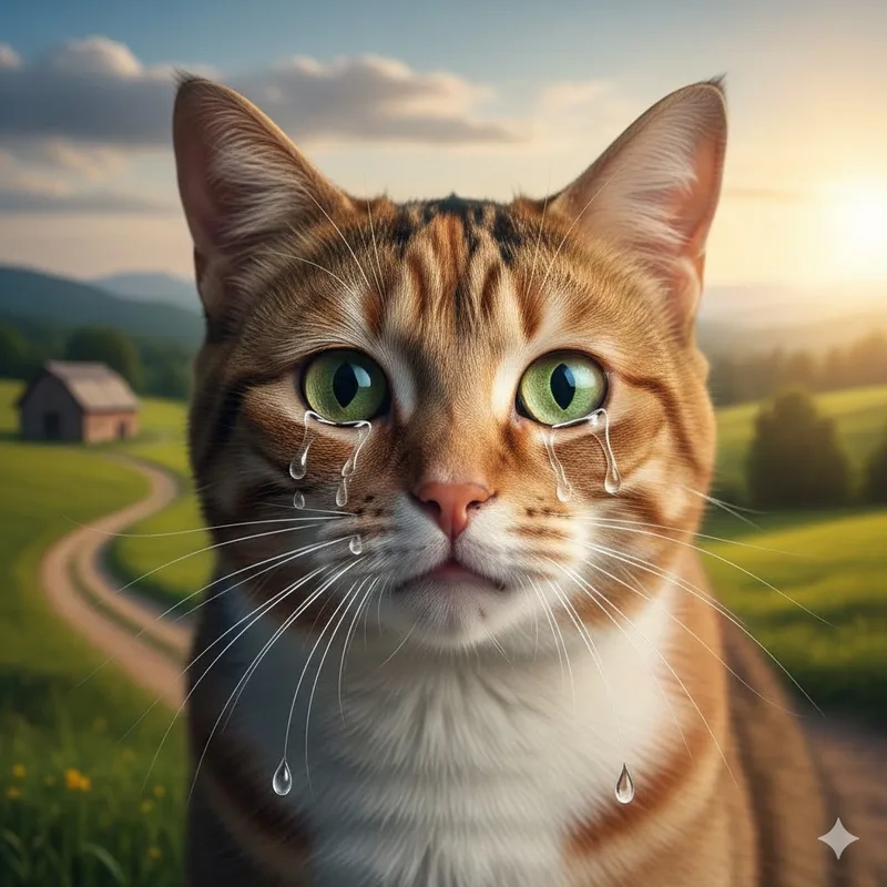 Xem ngay meme mèo buồn khóc khiến bạn thổn thức