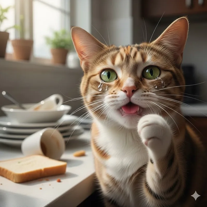 Giải trí cực mạnh cùng meme mèo khóc hài