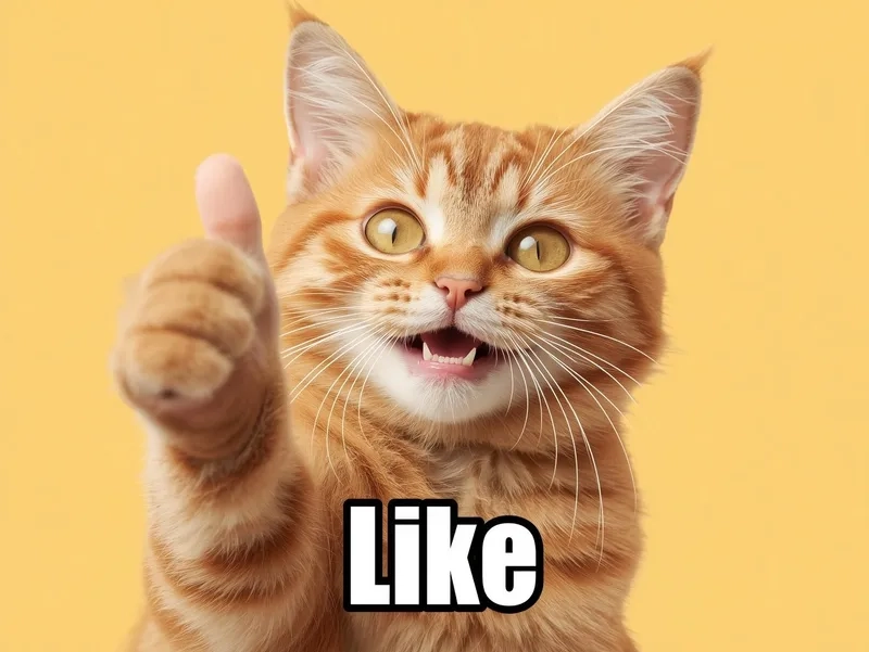 Trang trí máy tính với hình nền mèo like độc đáo