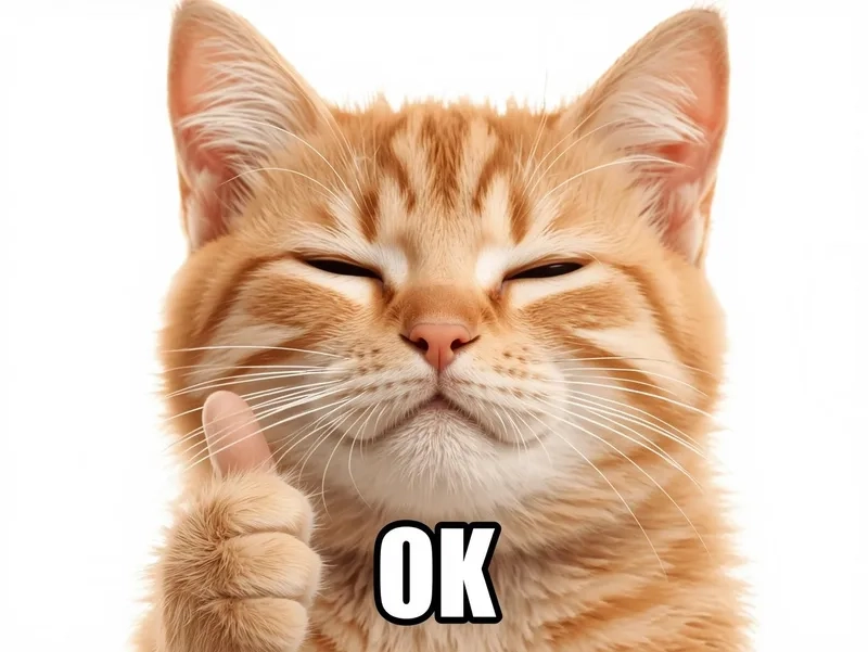 Dễ thương cực với meme mèo cute ok