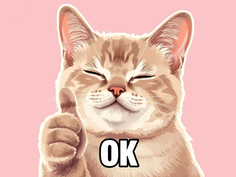 Bộ sưu tập ảnh meme mèo ok mới nhất