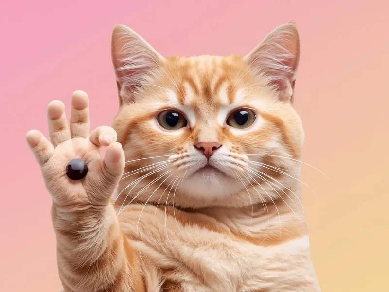 Vui nhộn với hình meme mèo ok cực đáng yêu