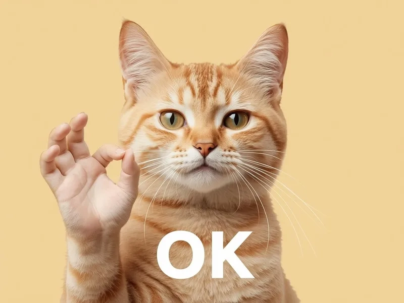 Chia sẻ vui cùng meme mèo like tay