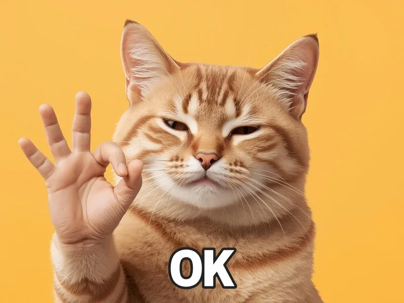 Giải trí hài hước với ảnh chế mèo ok