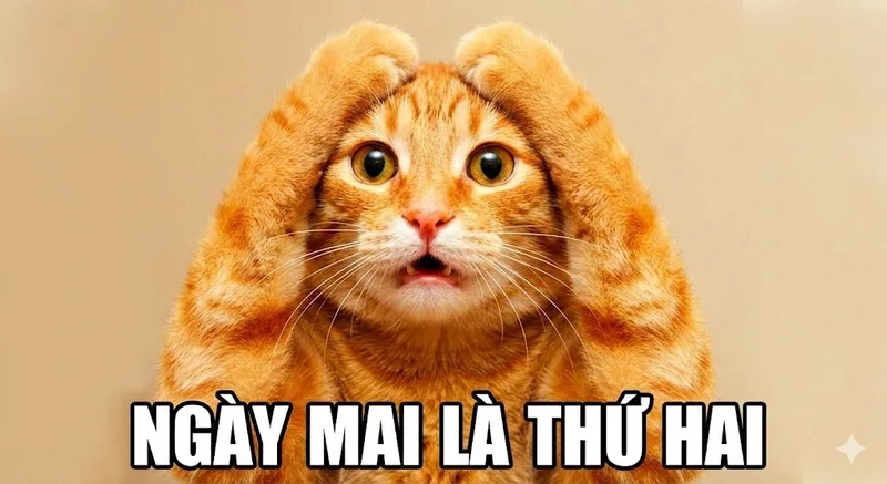 Bộ sưu tập ảnh meme mèo ôm đầu mới nhất