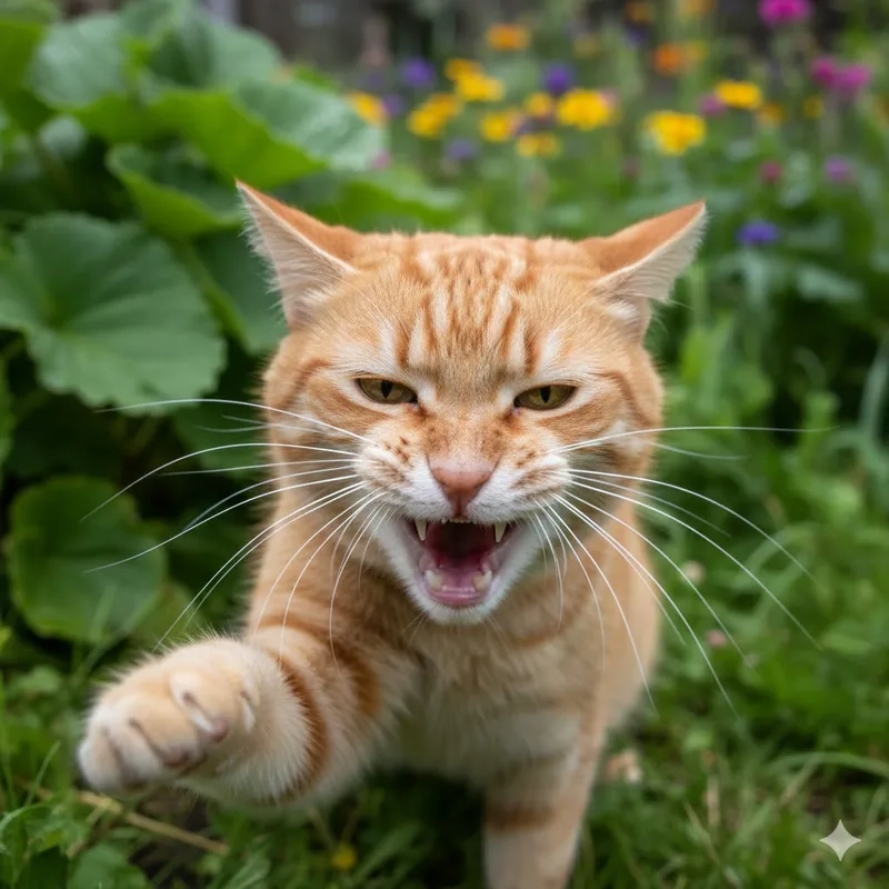 Ai cũng mê biểu cảm meme mèo đang cáu vui nhộn