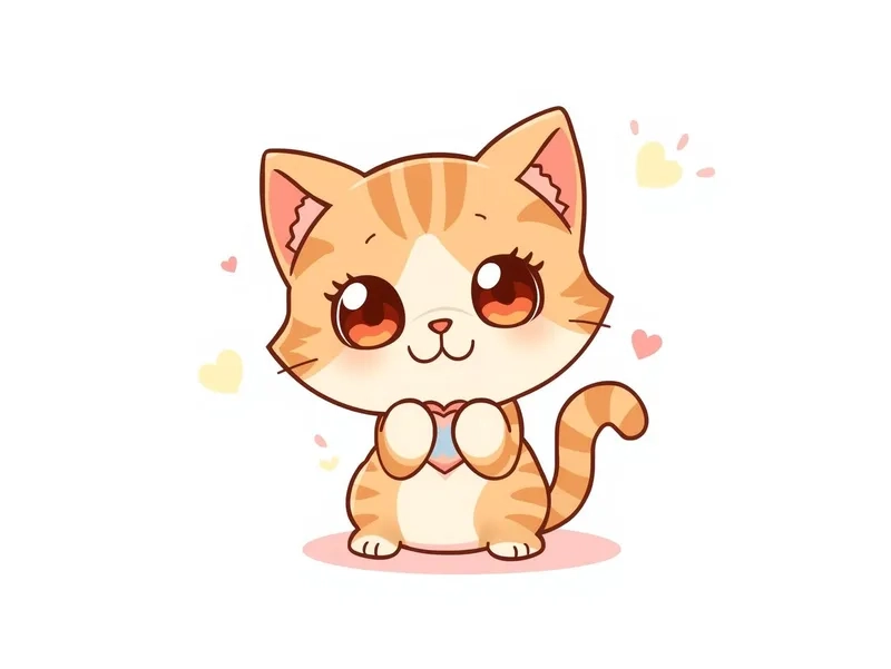 Dễ thương cực với meme con mèo tình yêu