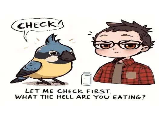 Meme con chim dễ thương khiến dân mạng phát sốt