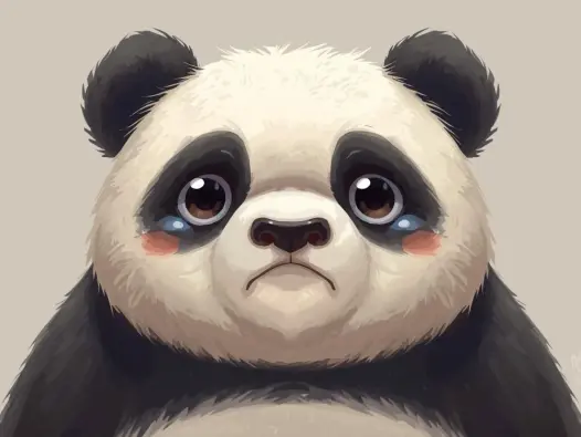 Tổng hợp những meme gấu trúc buồn viral đầy cảm xúc mới nhất