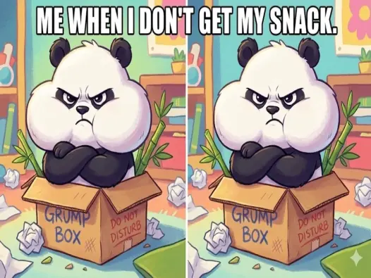 Khám phá bộ sưu tập meme gấu trúc dỗi siêu hài hước