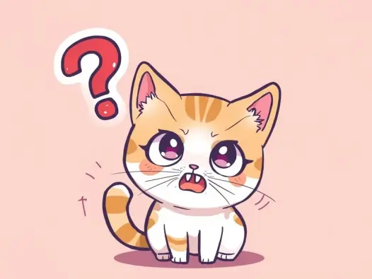 Meme mèo hỏi chấm với biểu cảm ngơ ngác khiến ai cũng cười